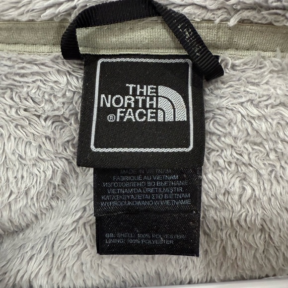 The North Face Light Gray Fleece Jacket - Picture 3 of 5